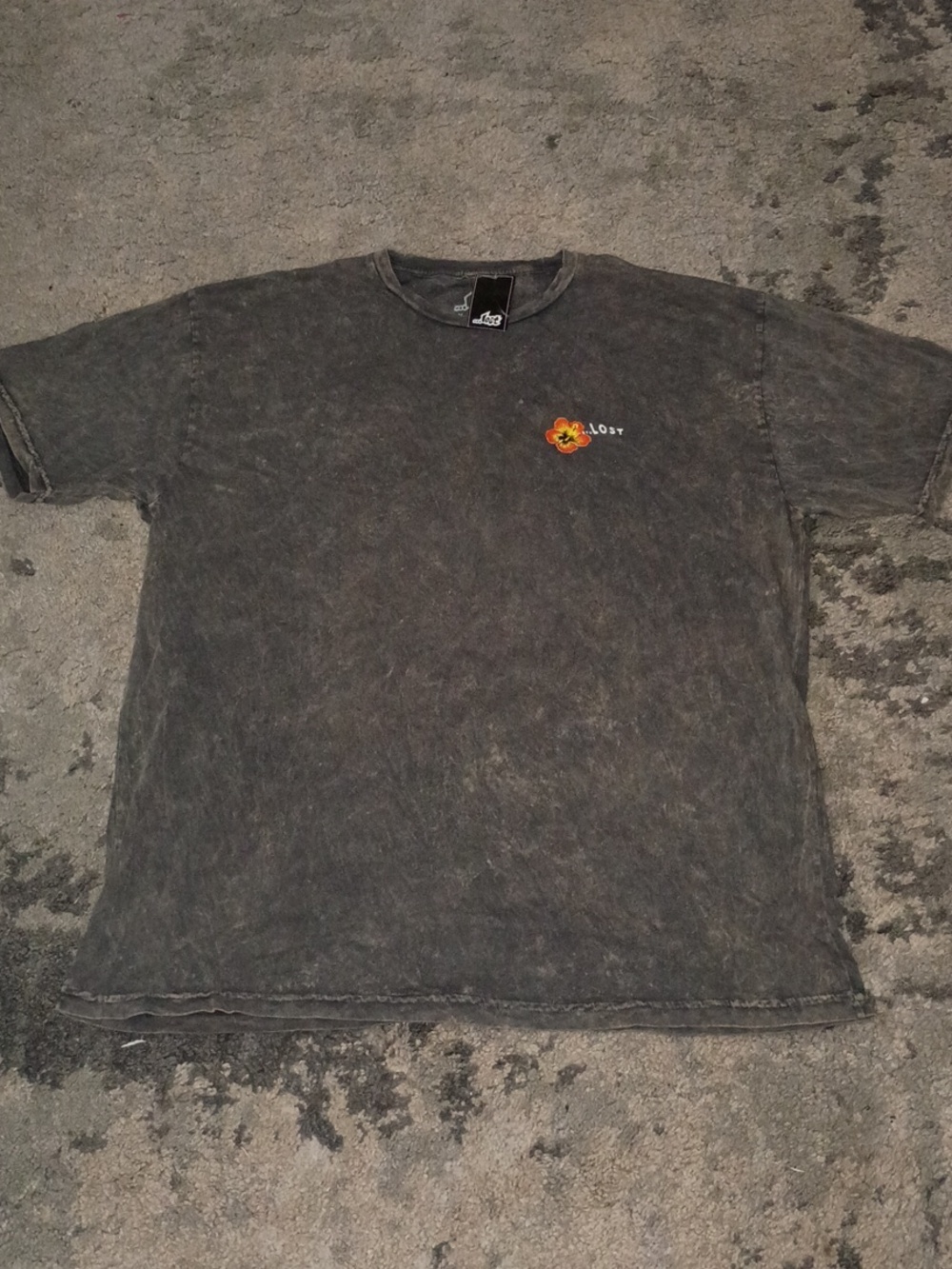 NWT Lost Enterprises Layback Wash 88 Tee
